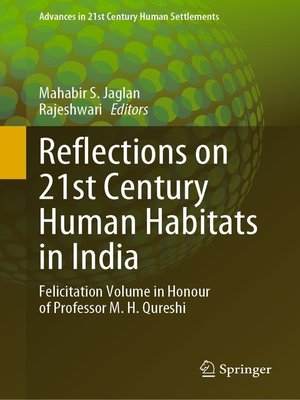 cover image of Reflections on 21st Century Human Habitats in India